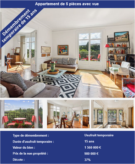 A saisir - Opportunité d'investissement en nue-propriété à Paris 19ème - Buttes-Chaumont 